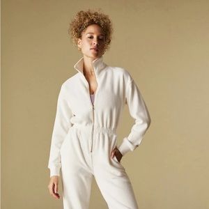 NWT Fabletics onesie in color “Bone” Medium/8